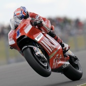 MotoGP – Donington Day 1 – Stoner: ”La Ducati ha fatto un bel lavoro”